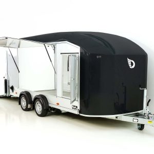 Debon Kofferanhänger Roadster C1000 200x500x200 cm 3,5t schwarz – Bild 5