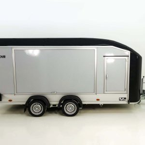 Debon Kofferanhänger Roadster C1000 200x500x200 cm 3,5t schwarz – Bild 9