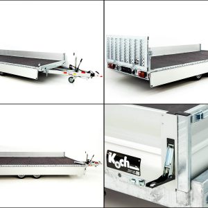Vezeko Hochlader Anhänger J30.43 | 210x430cm | 3t | Ladefläche kippbar – Bild 14