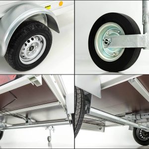  Motorradanhänger 125x250cm 750kg | Typ U4 M – Bild 10