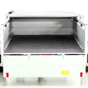  Anhänger mit Plane 125x250cm 750kg | Typ U4 | Flachplane Profi weiß – Bild 6