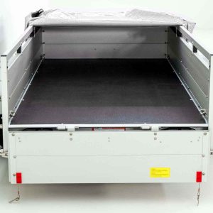  Anhänger mit Plane 125x250cm 750kg | Typ U4 | Flachplane Profi weiß – Bild 7