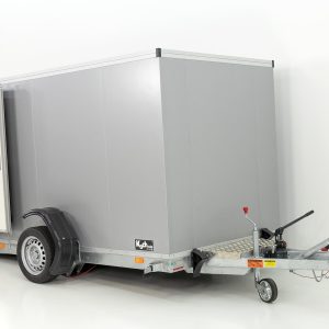 Vezeko Koffer-Absenkanhänger 157x268cm Höhe: 164cm 1,5t | Silber – Bild 12