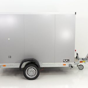 Vezeko Koffer-Absenkanhänger 157x268cm Höhe: 164cm 1,5t | Silber – Bild 14