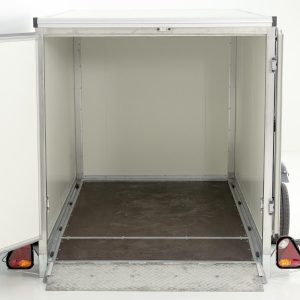 Vezeko Koffer-Absenkanhänger 157x268cm Höhe: 164cm 1,5t | Silber – Bild 17