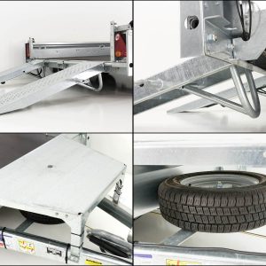 Ifor Williams Baumaschinenanhänger GX105 HD 157x303 3,5t | Einzelrampen – Bild 6