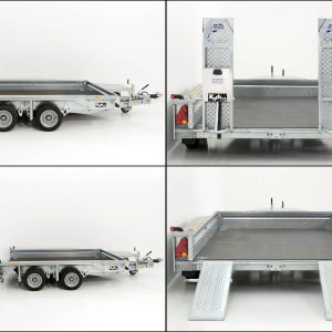 Ifor Williams Baumaschinenanhänger GX105 HD 157x303 3,5t | Einzelrampen – Bild 3