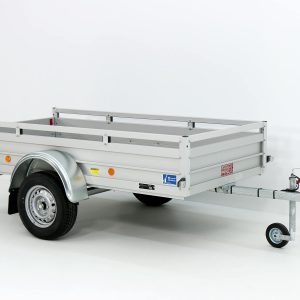  Anhänger mit Plane 125x250cm 750kg | Typ U4 | Flachplane Profi hellblau – Bild 5