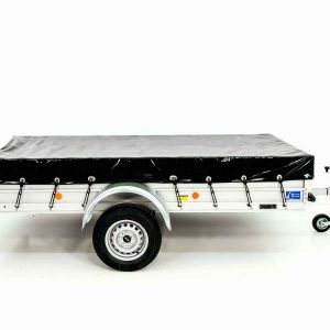  Anhänger 150x300cm 750kg | Typ U7 | Flachplane Profi schwarz – Bild 12