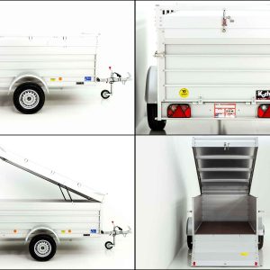  Deckelanhänger 105x205cm Höhe:50cm 1000kg | Typ B1000 – Bild 10