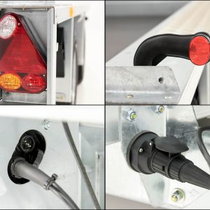 Ifor Williams Baumaschinenanhänger GX105 HD 157x303 3,5t | Auffahrrampe – Bild 9