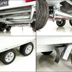 Unsinn Hochlader Anhänger UHL 175x366 cm | 2,6t | 10 Zoll – Bild 8