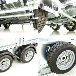Ifor Williams Heckkipper TT 3017 170x300cm 3,5t | E-Pumpe | BWA 80cm – Bild 6