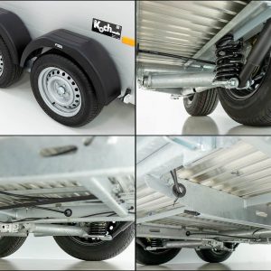 Cheval Liberte Pferdeanhänger Touring Jumping | Pullman-Fahrwerk | Sattelkammer | blau – Bild 18