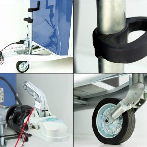 Cheval Liberte Pferdeanhänger Touring Jumping | Pullman-Fahrwerk | Sattelkammer | blau – Bild 19