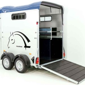 Cheval Liberte Pferdeanhänger Touring Jumping | Pullman-Fahrwerk | Sattelkammer | blau – Bild 6