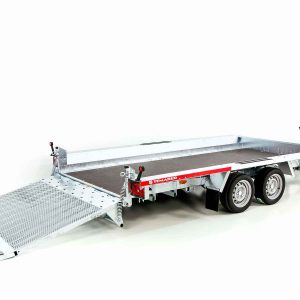 Temared Baumaschinenanhänger Builder 183x400cm 3,5t | Rampe – Bild 7