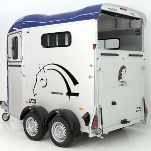 Cheval Liberte Pferdeanhänger Touring Country | Sattelkammer | Frontausstieg | blau – Bild 13