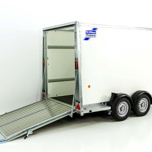 Ifor Williams Kofferanhänger BV 125 147x360cm H:183cm 2,7t Klappenkombi – Bild 10