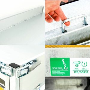 Eduard Heckkipper 150x256cm 1,5t | E+Hand Pumpe | Gitter 70cm – Bild 14