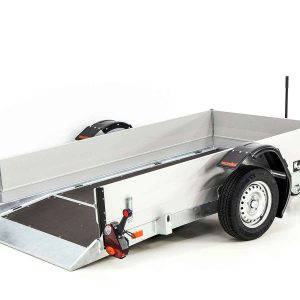 Vezeko Absenkanhänger 127x246 cm 750 kg | Bordwandaufsatz – Bild 12