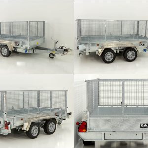 Variant Heckkipper 150x300cm 3,5t | E-Pumpe | Gitter 80cm – Bild 4