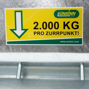 Unsinn Baumaschinenanhänger UBA 160x306cm 3,5t | Schwenk-Rampen – Bild 14
