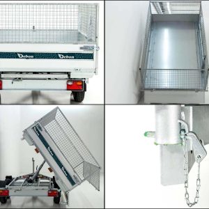 Debon Dreiseitenkipper 180x306 2,6t | E-Pumpe | Gitter – Bild 6