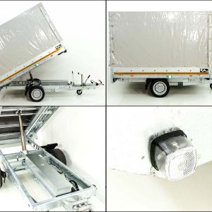 Eduard Heckkipper 150x256cm 1,5t | E+Hand Pumpe | Hochplane 160cm – Bild 6