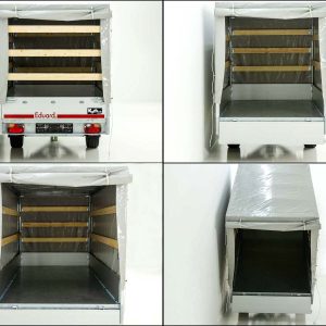 Eduard Heckkipper 150x256cm 1,5t | E+Hand Pumpe | Hochplane 160cm – Bild 5