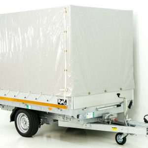Eduard Heckkipper 150x256cm 1,5t | E+Hand Pumpe | Hochplane 160cm – Bild 1
