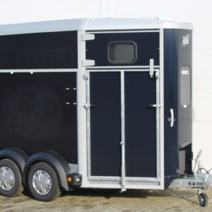 Ifor Williams Pferdeanhänger HB506|Frontausstieg|Klappenkombi|schwarz – Bild 5