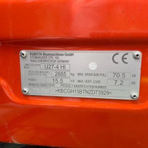 Kubota U27-4 – Bild 8