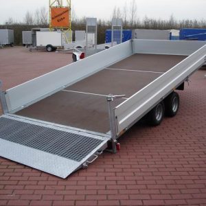 Unsinn Hochlader Anhänger PKL | 204x426 cm | 3t | Ladefläche kippbar – Bild 3