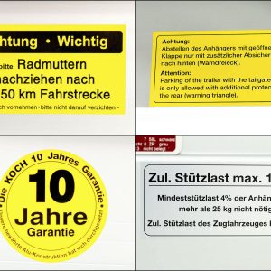  Tandemanhänger 150x300cm 2000kg | Typ 7.20 – Bild 12